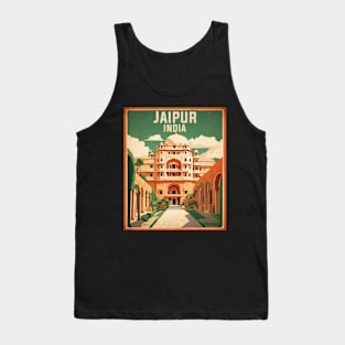 Jaipur India Vintage Tourism Travel Tank Top